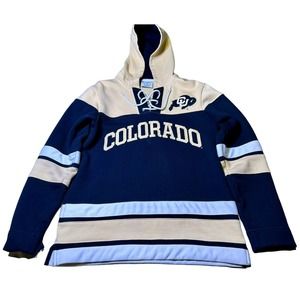 Colorado Buffalo CU Champion Authentic Hockey Style Hoodie